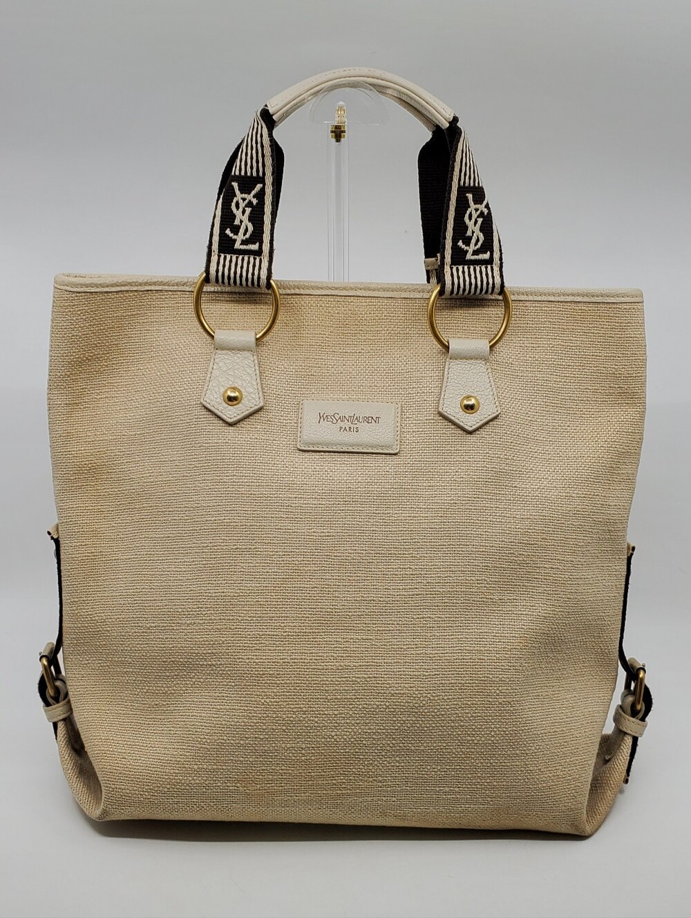 YSL Canvas Tote